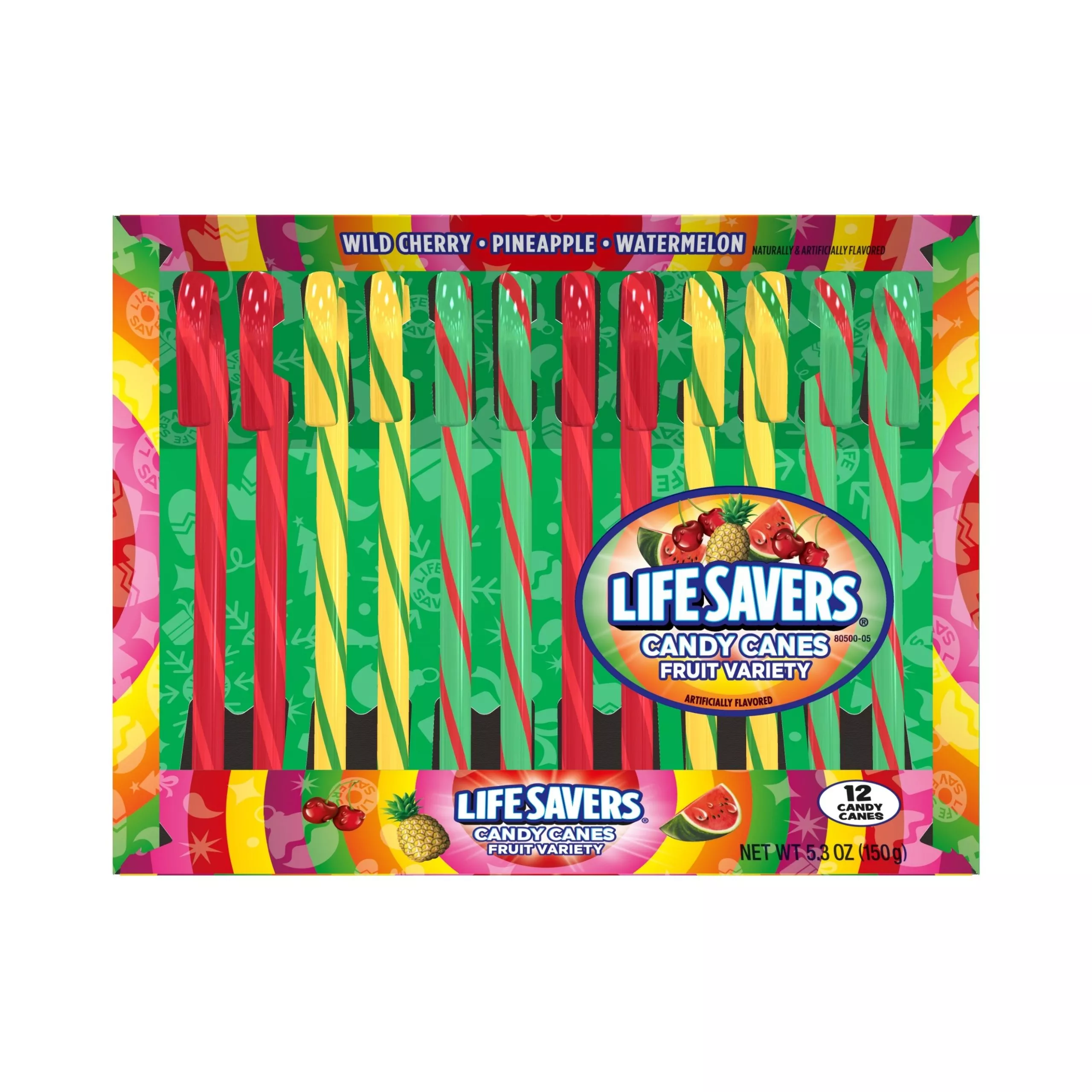 12 pc Lifesavers Candy Cane Cradle