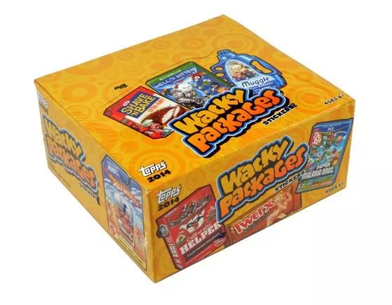 2014 Topps Wacky Packages Stickers - 1 Box