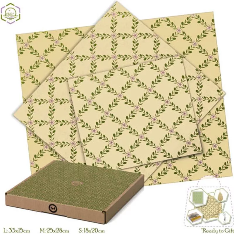 3 beeswax food wraps set c o care (#125784)