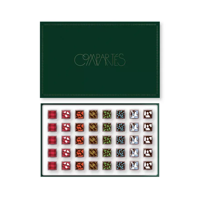 40 piece limited edition holiday chocolates gift box