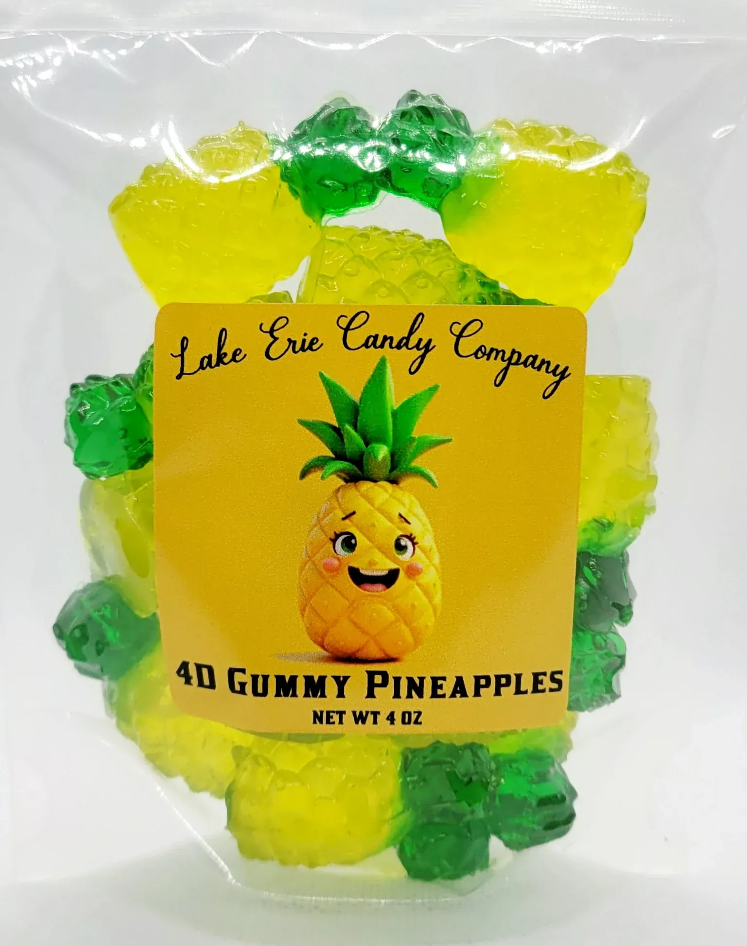 4D Gummy Pineapples