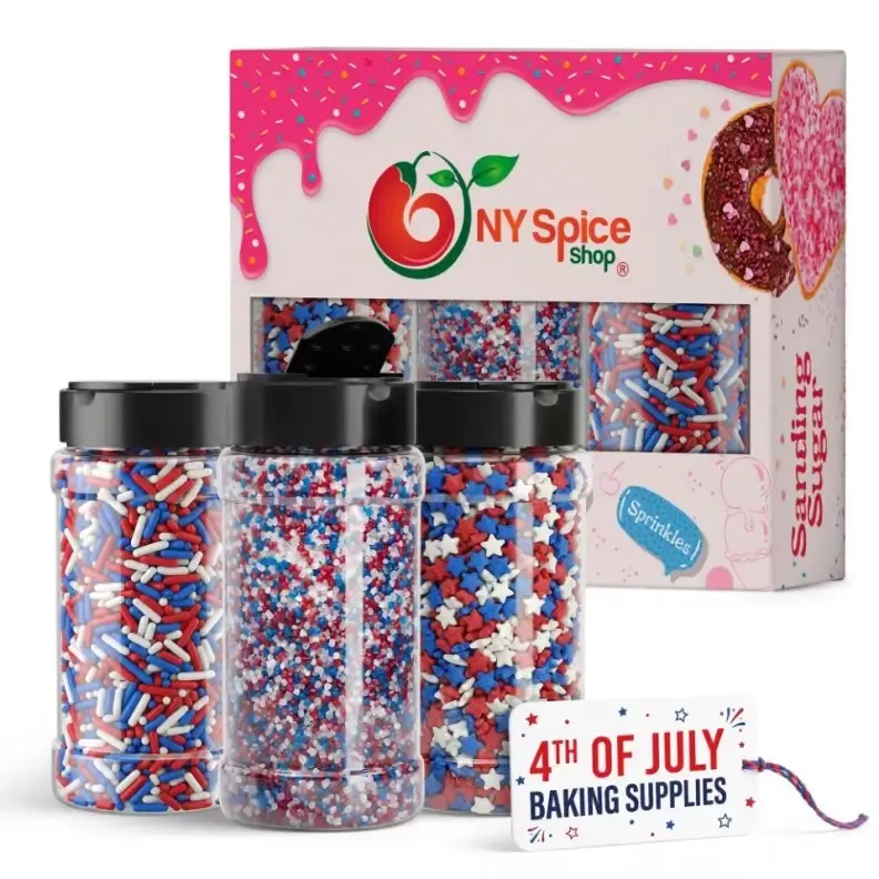 4th of July Sprinkle Set - Pack of 3