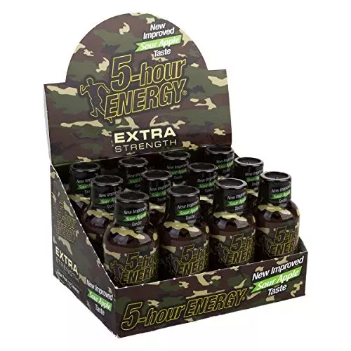 5 Hour Energy Energy Shot Extra Apple (Pack of 12)
