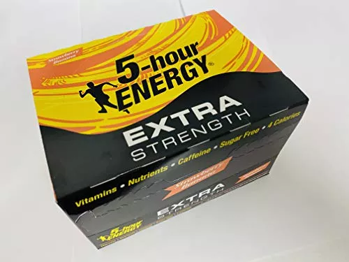5 Hour Energy Extra Straw Banana 12 Per Box