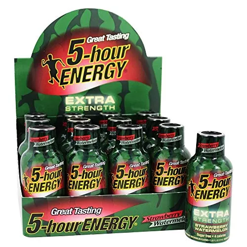 5 Hour Energy Hour Extra Watermelon 1.93 oz (Pack of 12)