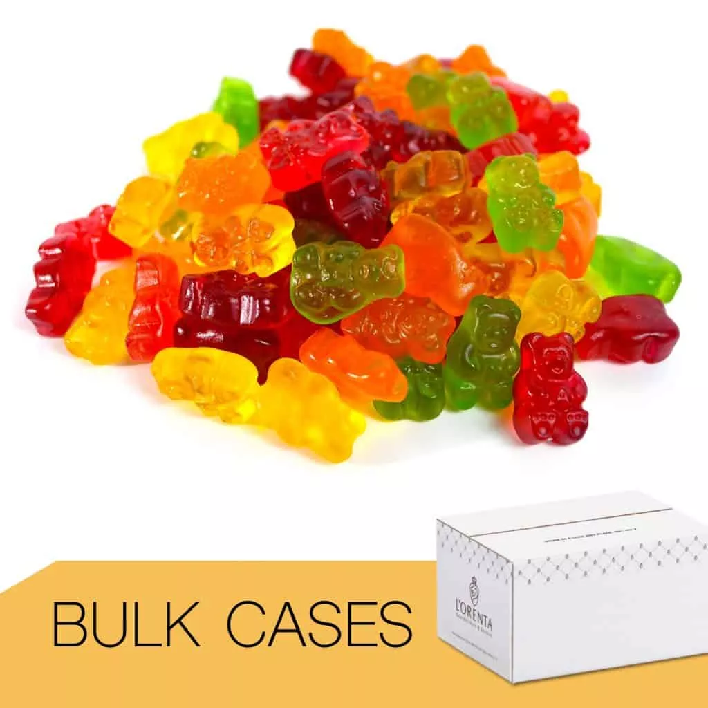 5 Natural Flavor Gummy Bears Bulk