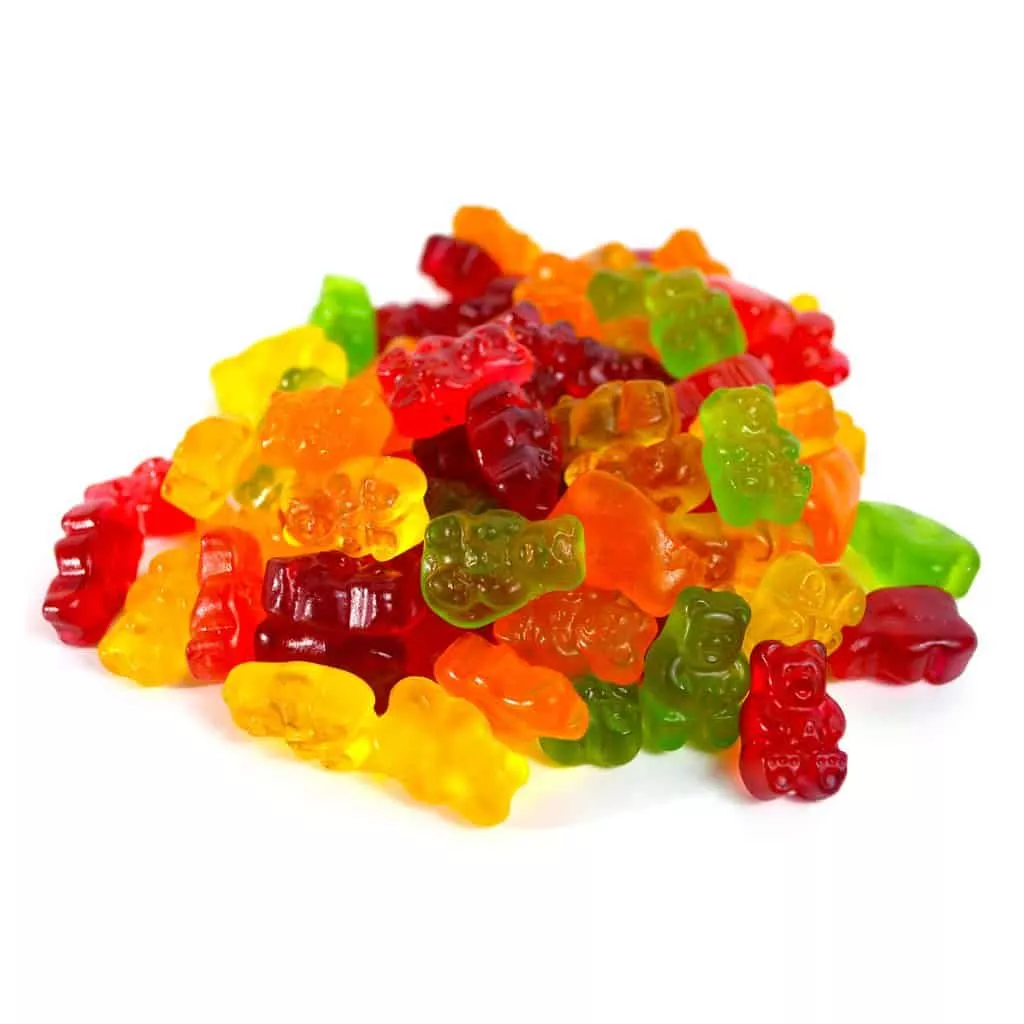 5 Natural Flavor Gummy Bears