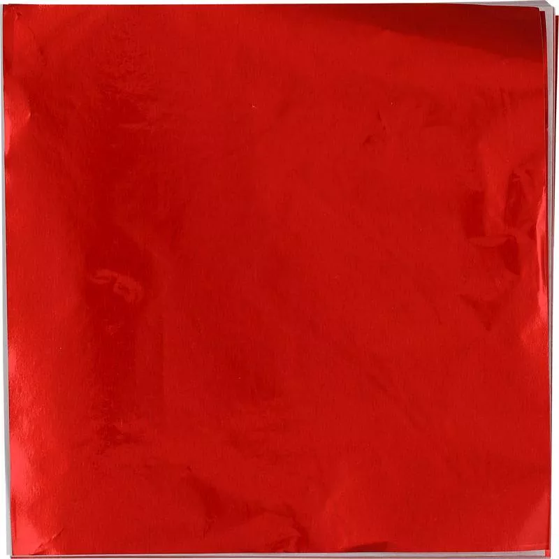 6-color chocolate foil wrapper random colour 9x9cm 100sht (#55171)