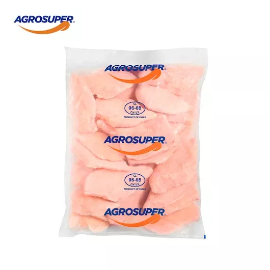 Agro Super Marinated Chicken Breast Individual Quick Frozen 7 Ounce, 10 Pound Each - 4 Per Case