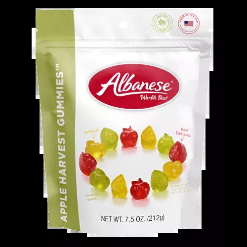 Albanese Apple Harvest Gummies 7.5 oz. Bag