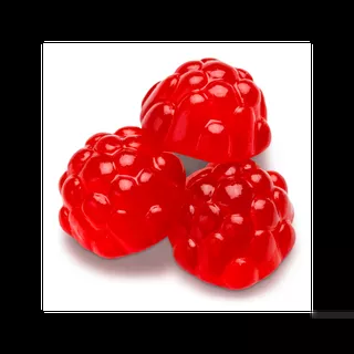 Albanese Berry Red Gummi Raspberries - 14oz Bulk Candy