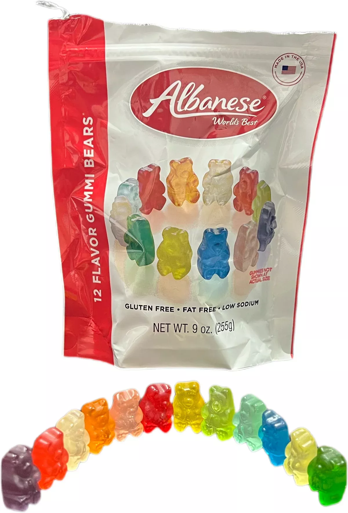 Albanese Gummi Bear 9oz Assorted 12 Flavors