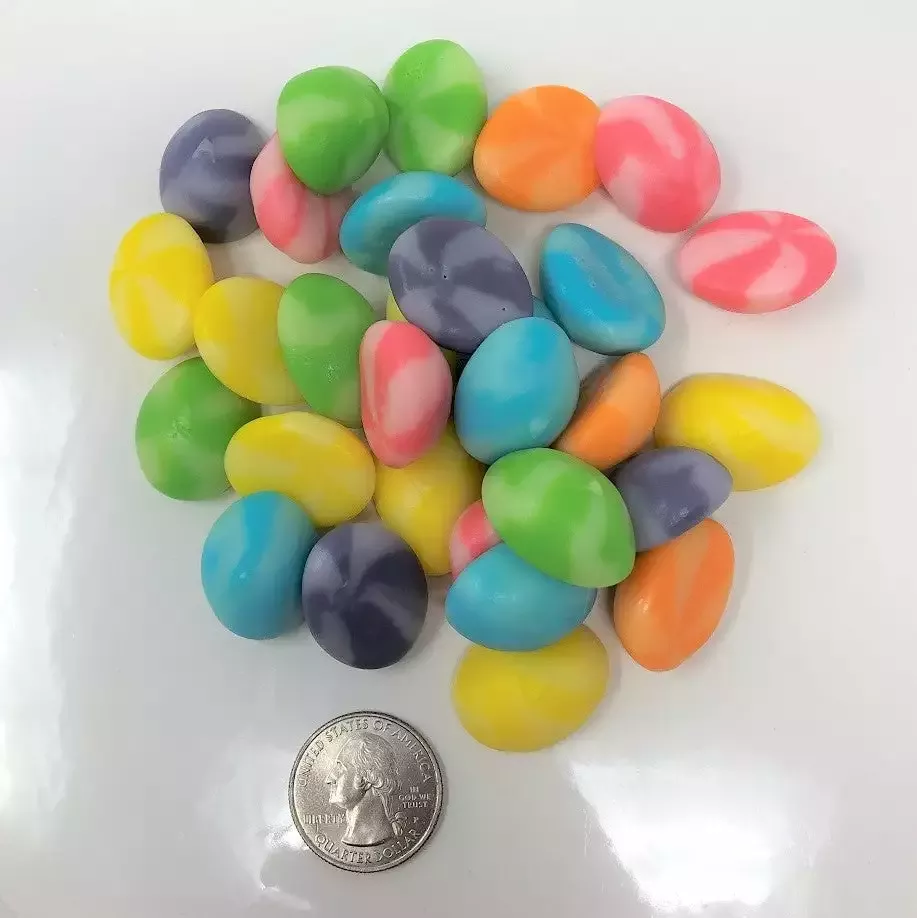 Albanese Gummi Easter Eggs Fruit Flavors Bulk Gummy Swirly Easter Candy 2 Pounds