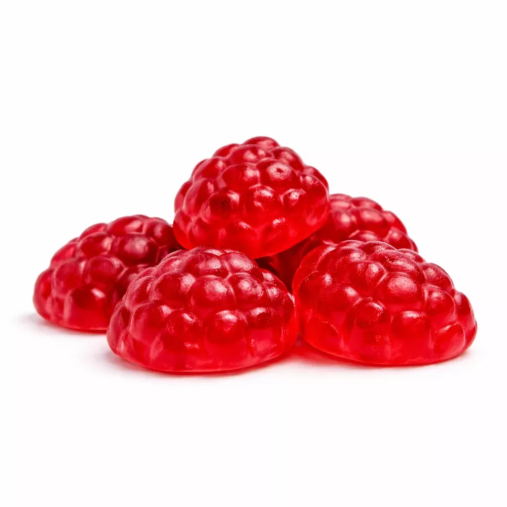 Albanese Gummi – Raspberry – Bulk Value Bag – 5 lb