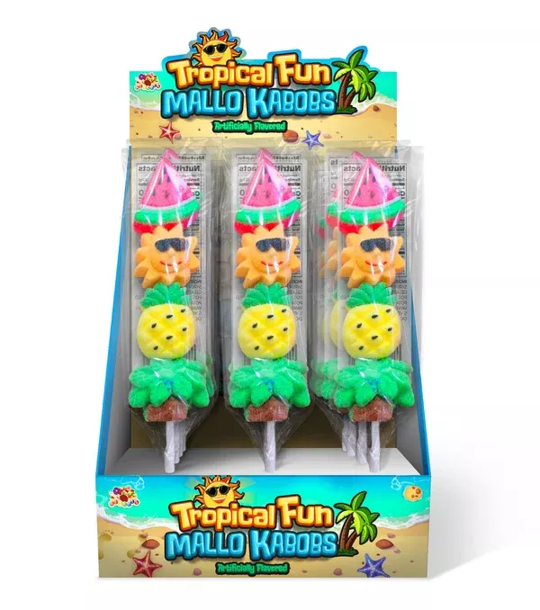 Albert's Tropical Fun Mallo Kabobs 1.6 oz.