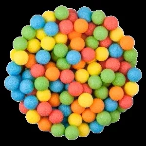 All City Candy Cosmic Bumpy Jawbreaker 1 lb. Bulk Bag