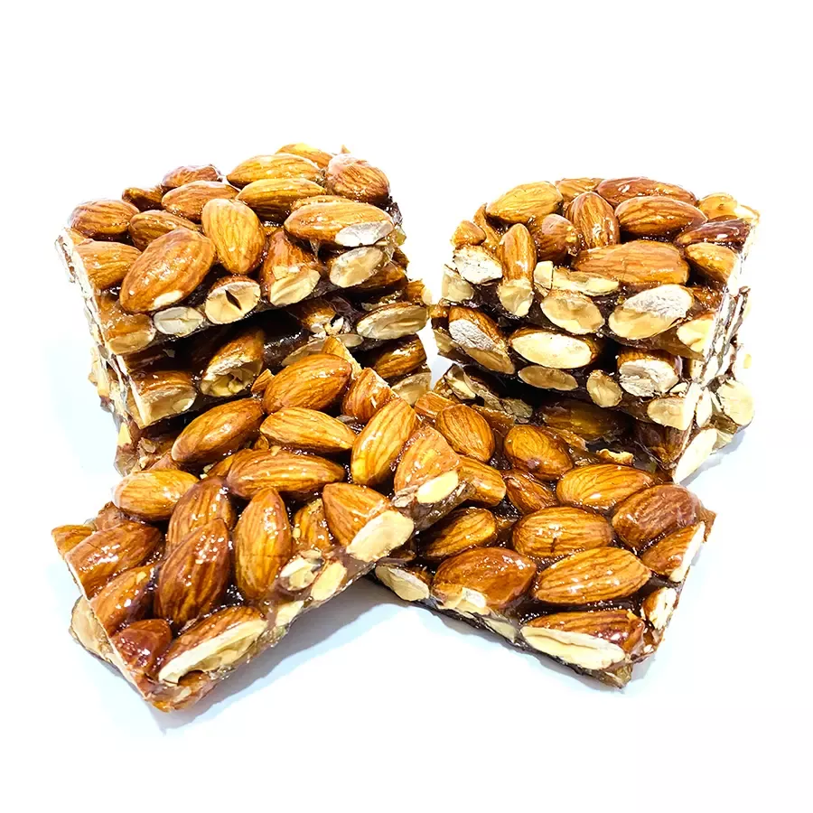 Almond Brittle, Crunch Bar