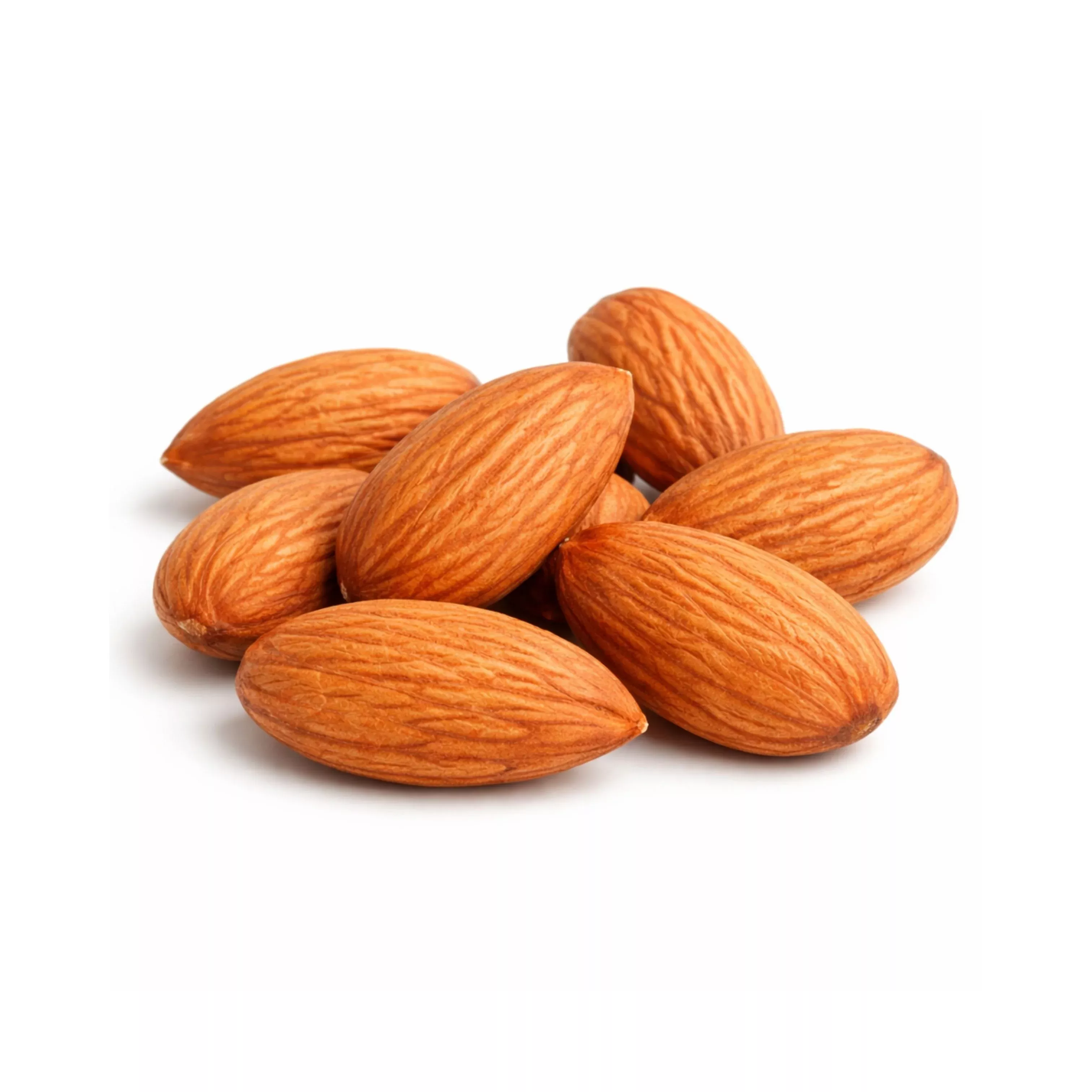 Almonds Dry Roasted Unsalted – Bulk Value Bag – 1 lb