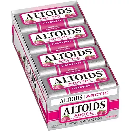 Altoids Artic Strawberry 8 Per Box