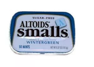 Altoids Sugar Free Smalls Wintergreen - 9 / Box