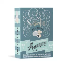 Amarelli - Sassolini all'Anice - Anisette Sassolini - 60 gr - 2.10oz