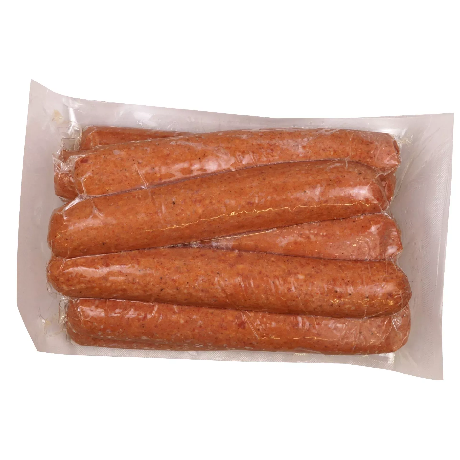 American Foods Group-brands Fully Cooked Skinless Beef Polish Sausage Links Packages 4 Ounce Size - 40 Per Case