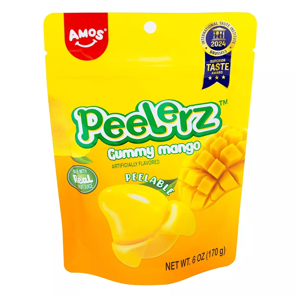 Amos Peelerz Gummy Mango Candies - 6oz