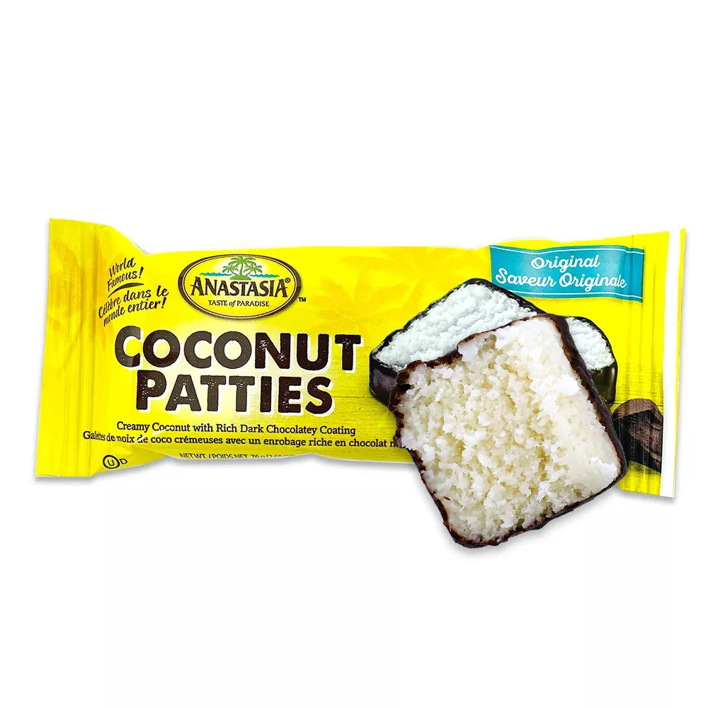 Anastasia Original Coconut Patties - 70g