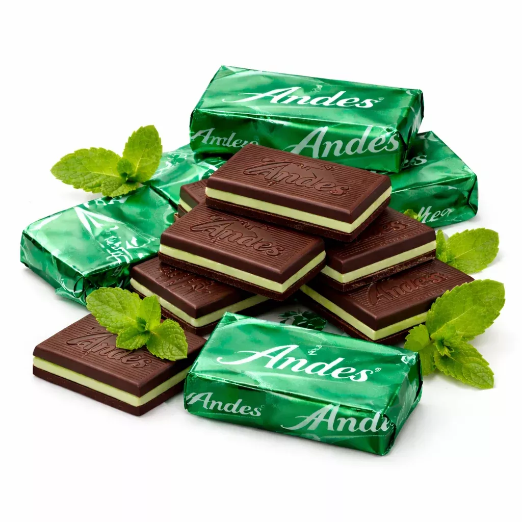 Andes Creme De Menthe Thins – Individually Wrapped Chocolate Mint – Bulk Value Bag – 1 lb