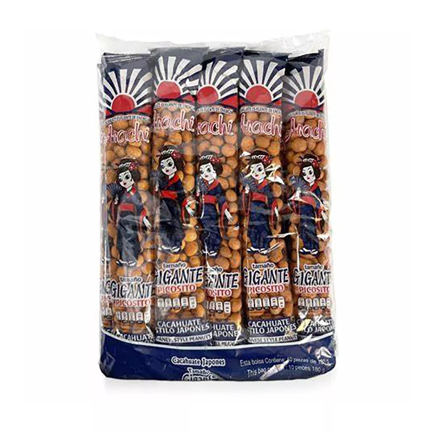 Arachi Japanes Style Peanuts | 180g, 10ct, Bag