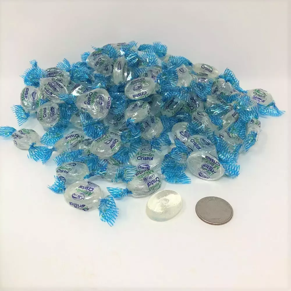 Arcor – Argentina Arcor Crystal Mints 5 Pounds Bulk Mint Hard Candy Wrapped Wrapped Candy