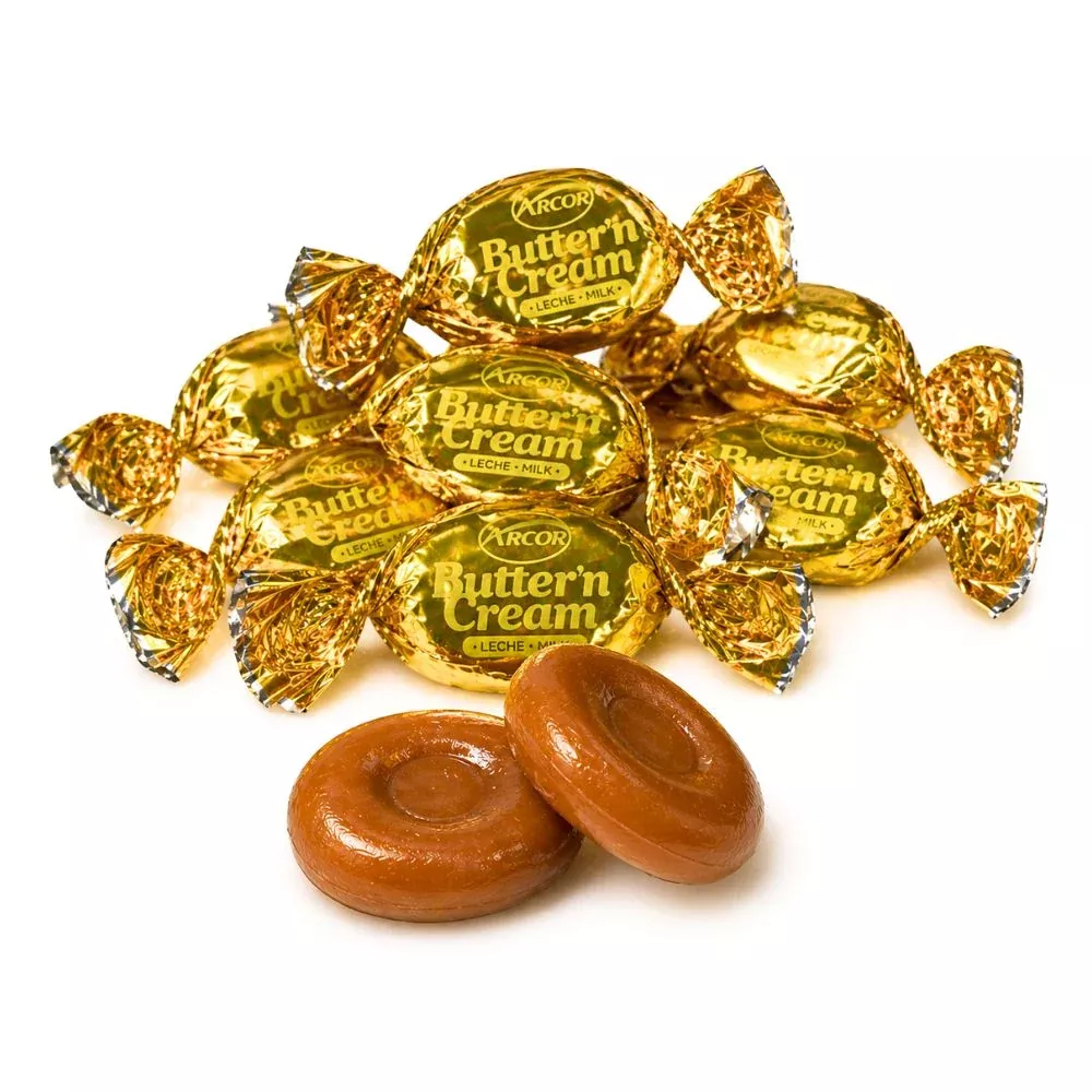Arcor Butter N Cream Hard Candy – Bulk Value Bag – 1 lb