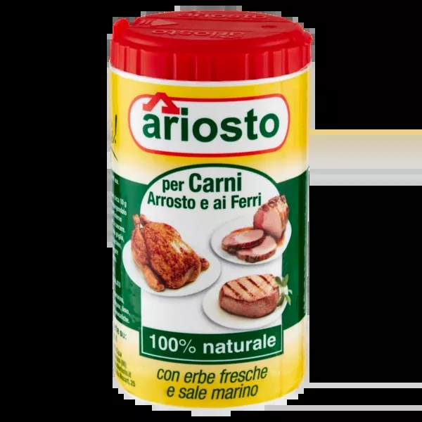 Ariosto Seasoning for Roast and Grilled Meat Rub, 2.82 oz | 80g