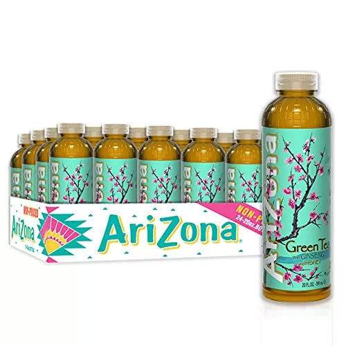 Arizona Tea Grn Btl 20 oz 24 Per Case