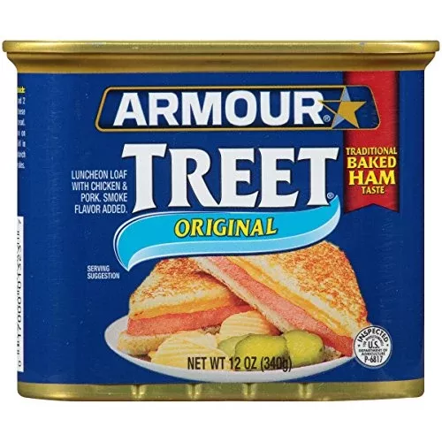 Armour Treet Lunch Loaf Ham 12z Single Can
