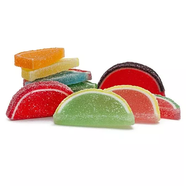 Assorted Fruit Jelly Slices 5LB
