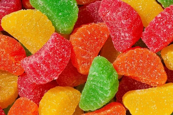 Assorted Fruit Slices 5LB Bulk