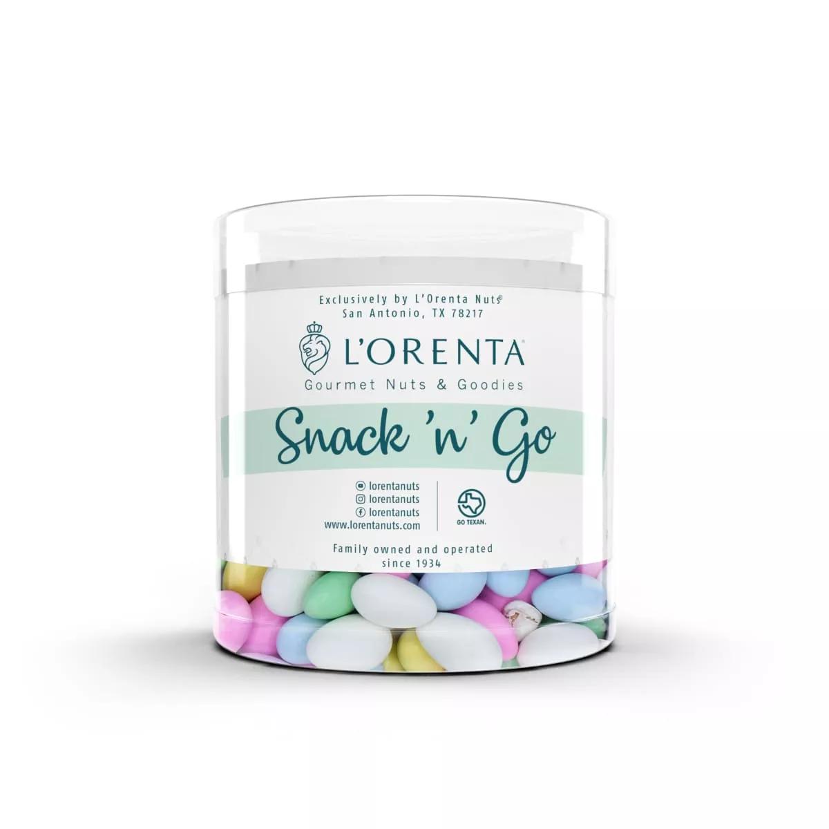 Assorted Jordan Almonds Snack And Go