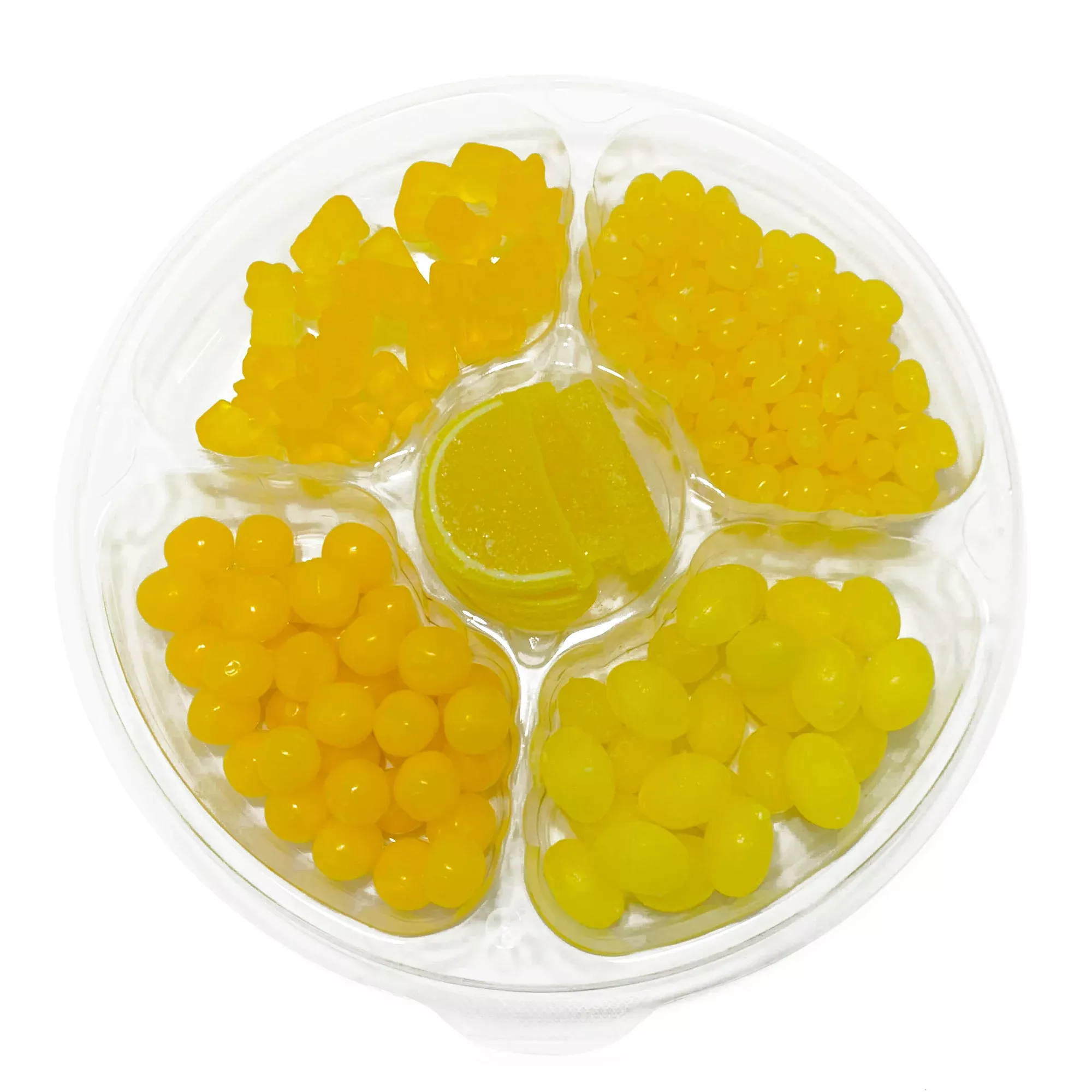 Assorted Lemon Fruit Slices & Gummies Tray