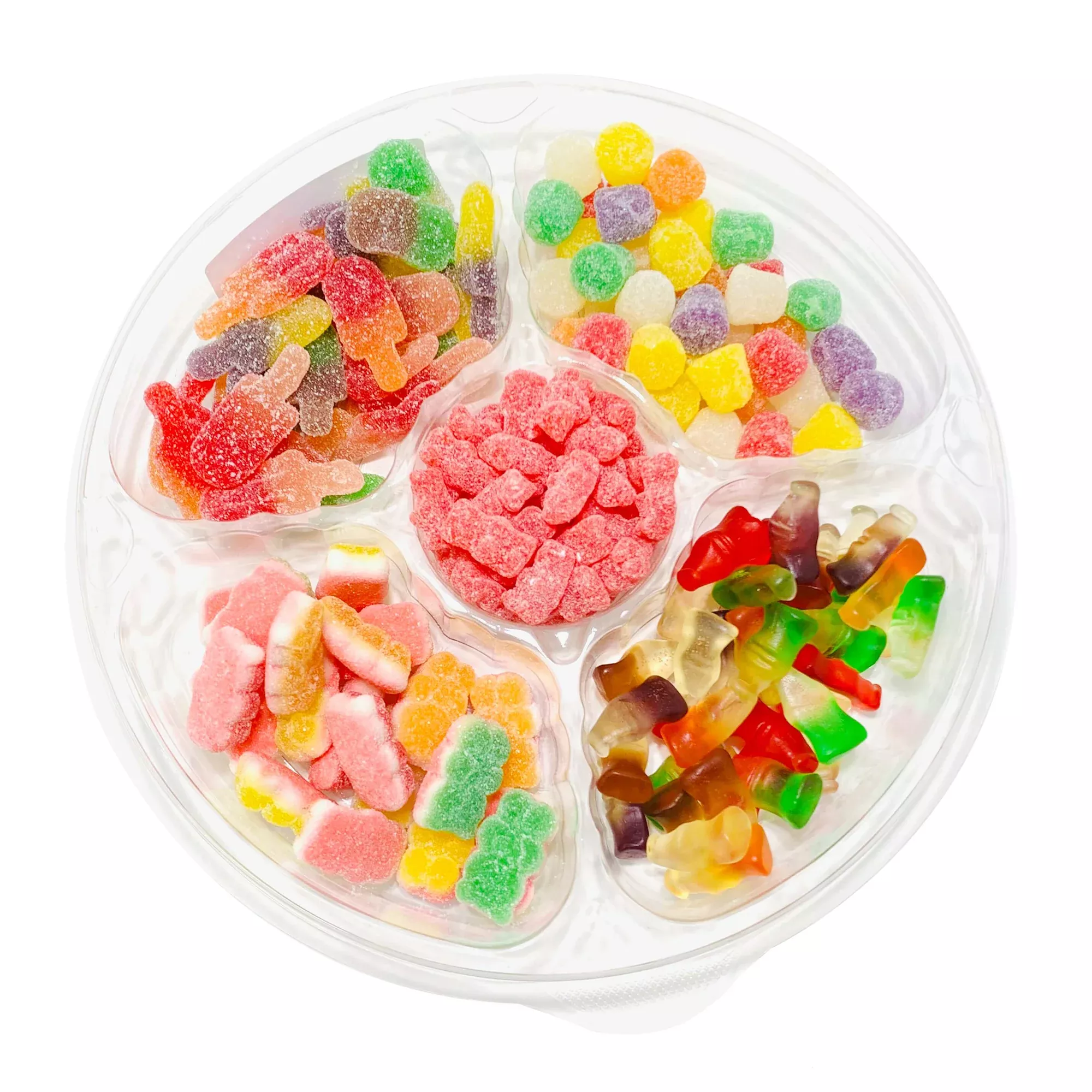 Assorted Mix Gummies Snack Tray
