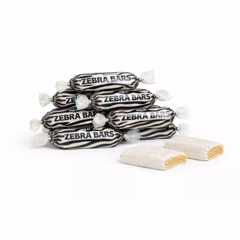 Atkinson's Zebra Peanut Butter Bars – Bulk Value Bag – 1 lb