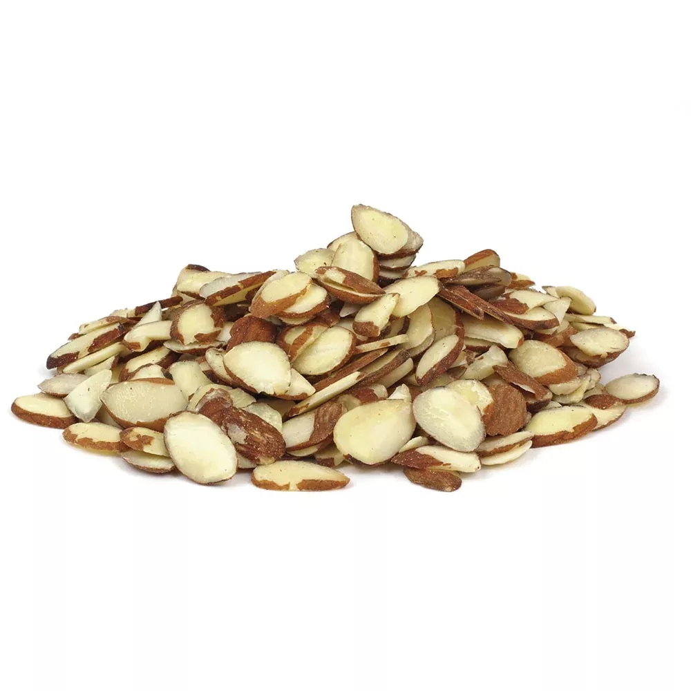 Azar Nut Company Baker's Select Almond Nat Sliced 5 Pound Each - 1 Per Case