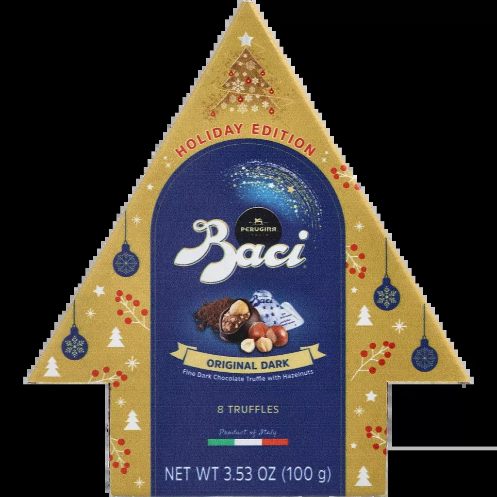 Baci Perugina Original Dark 8-pc, Christmas Tree, 3.53 oz | 100g