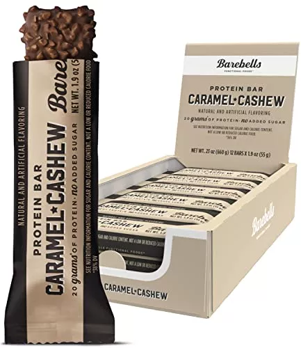 Barebells Caramel Cashew Bar 12 Per Box