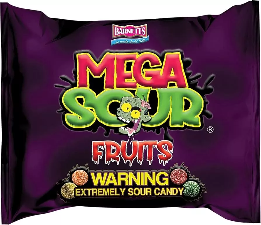 Barnett's Mega Sours: The World’s Sourest Candy