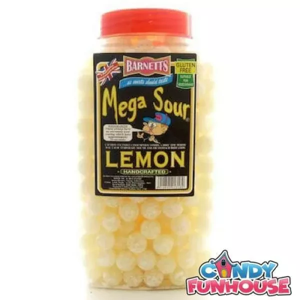 Barnetts Mega Sour Lemon