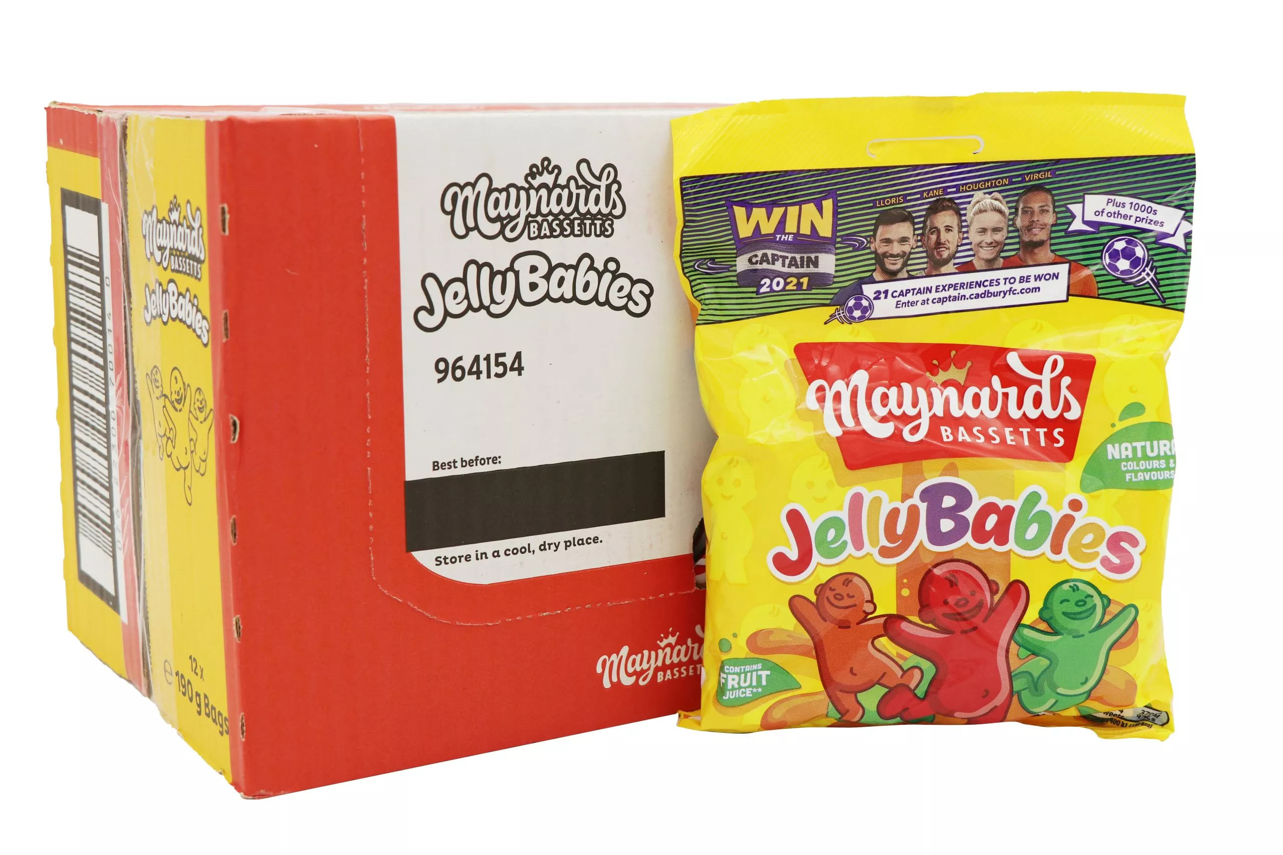 Bassetts Jelly Babies Pouches, 5.8oz