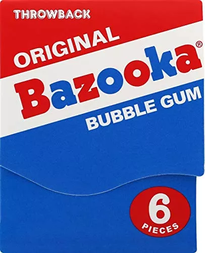 Bazooka Throwback Gum 12 Per Box