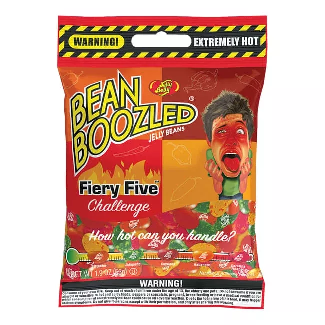 Bean Boozled Jelly Beans Fiery Five Challenge 1.9oz bag