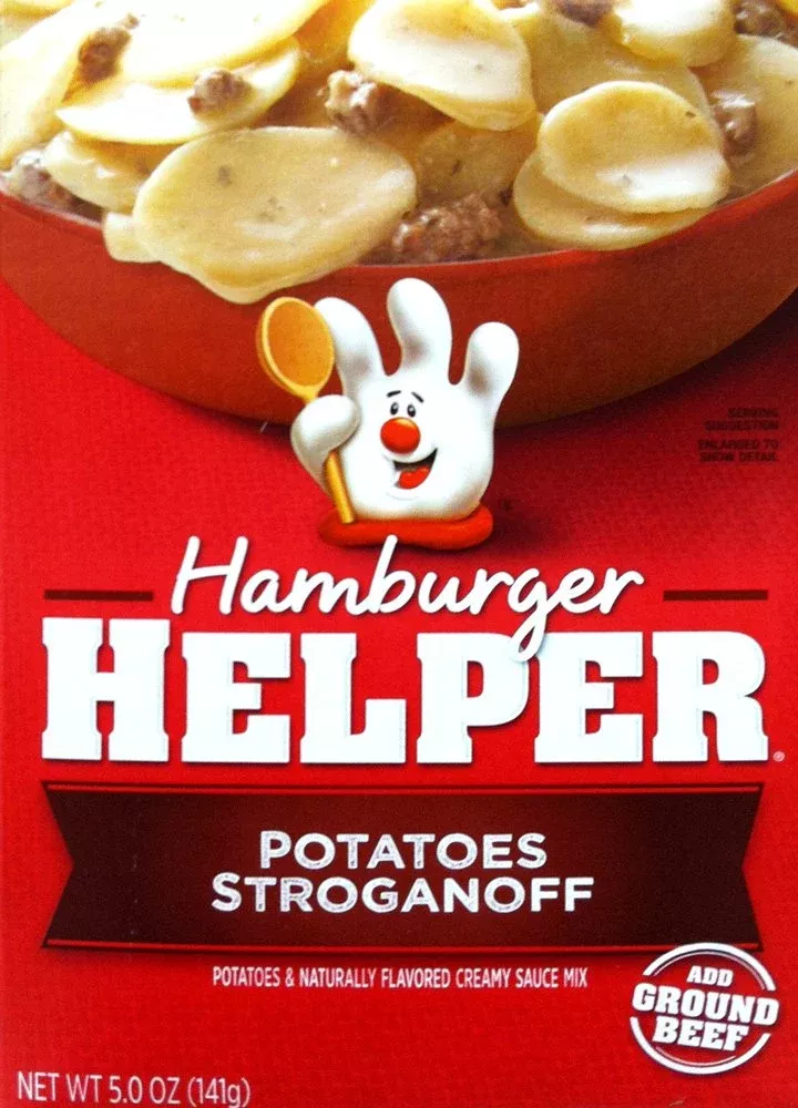 Betty Crocker Potatoes Stroganoff Hamburger Helper 5Oz (2 Pack)